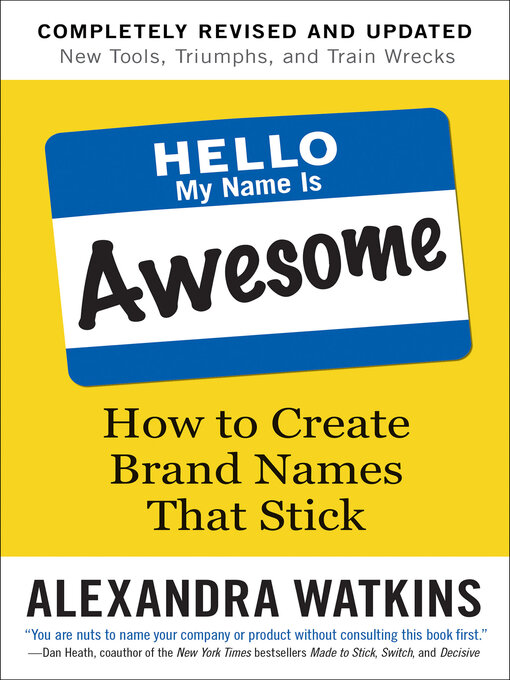 Title details for Hello, My Name Is Awesome by Alexandra Watkins - Available